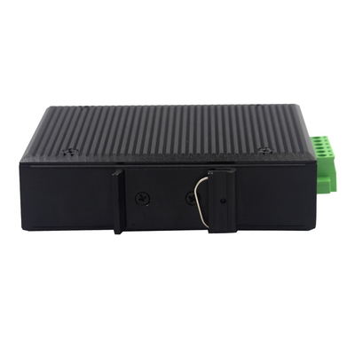 OEM Industrial SFP Ethernet Switch 10/100/1000M RJ45 4 Port a 2 1000M SFP Slot Media Converter DC24V