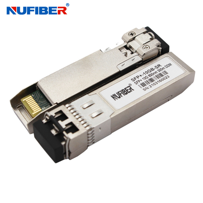 Trasmettitore ottico 10G SFP+ SR Duplex MMF 850nm 300m LC compatibile con Juniper/Cisco/MikroTik