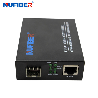 Convertitore TX RJ45 di media della fibra dello Sfp a FX SFP IEEE 802,3 compiacente