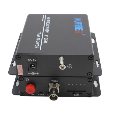 1BNC audio convertitore ottico, video trasmettitore di AHD TVI 1080p