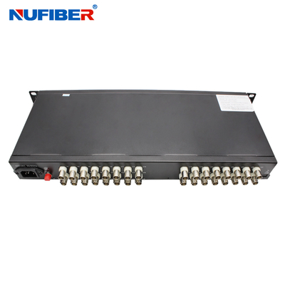 convertitore di fibra ottica di 20km video, trasmettitore della fibra di 32BNC 1080p video