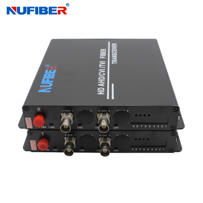 installazione semplice del convertitore 2BNC della fibra 5VDC di 20km video