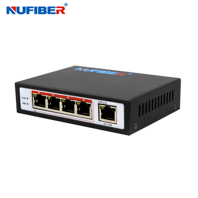 Commutatore standard di UTP POE di 5 porti per la macchina fotografica del IP del CCTV