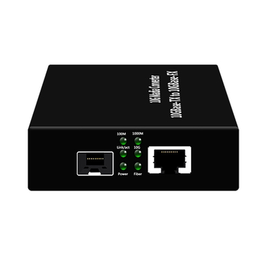 Convertitore multimediale NUFIBER SFP+ a porta RJ45 da 10 Gbps da Ethernet a fibra