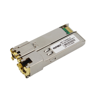 Modulo elettrico 100m del rame 1.25G RJ45 SFP di gigabit compatibile con Cisco