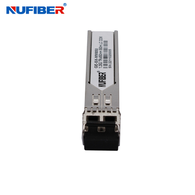 Modulo ricetrasmettitore ottico multimodale a doppia fibra SFP 1.25G MMF 850nm 550m