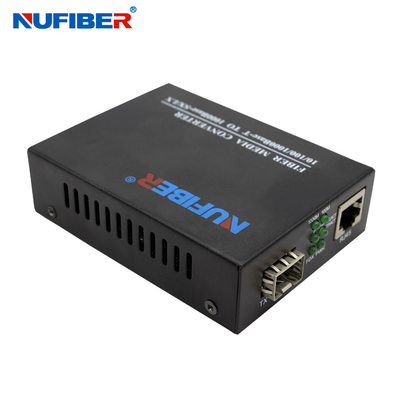 OEM Gigabit SFP Media Converter 10/100/1000Mbps RJ45 a SFP Slot Optical Transceiver