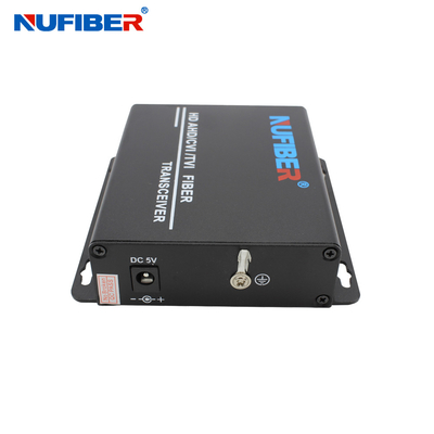 Converter video in fibra digitale 1080P 1 canale Video con dati RS485 Single Fiber Single Mode 1310nm/1550nm FC Connector