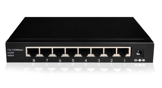 commutatore 10 di Ethernet della fibra di 5Port Rj45 UTP 100 1000M For Network