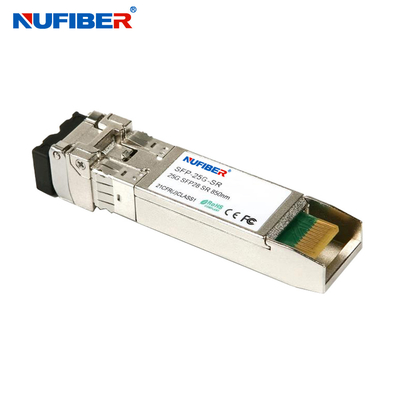ricetrasmettitore ottico SFP28 100m 850nm LC DDM di Ethernet 25G per la rete wireless