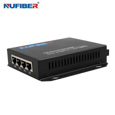 Tx al commutatore commerciale di Ethernet della fibra di Fx con l'indicatore di condizione m/c di collegamento del LED
