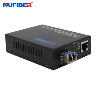 IEEE 802,3 10/100M compiacenti RJ45 al convertitore di media della fibra di SFP