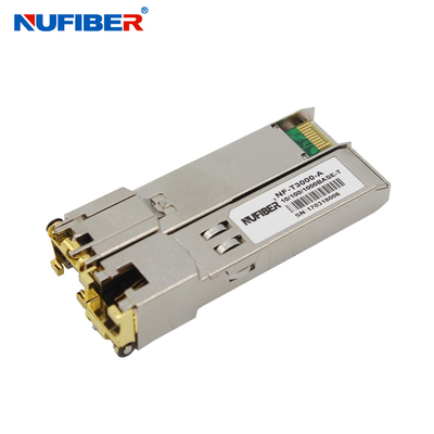 ricetrasmettitore di SFP Gigabit Ethernet del rame 1.25G di 10/100/1000M